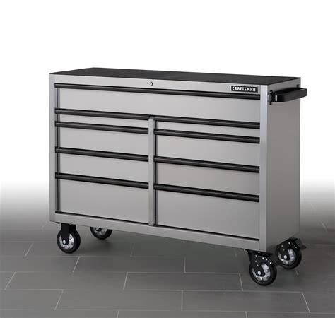 craftsman 53 in stainless steel cabinet|Tool Chests & Tool Cabinets .